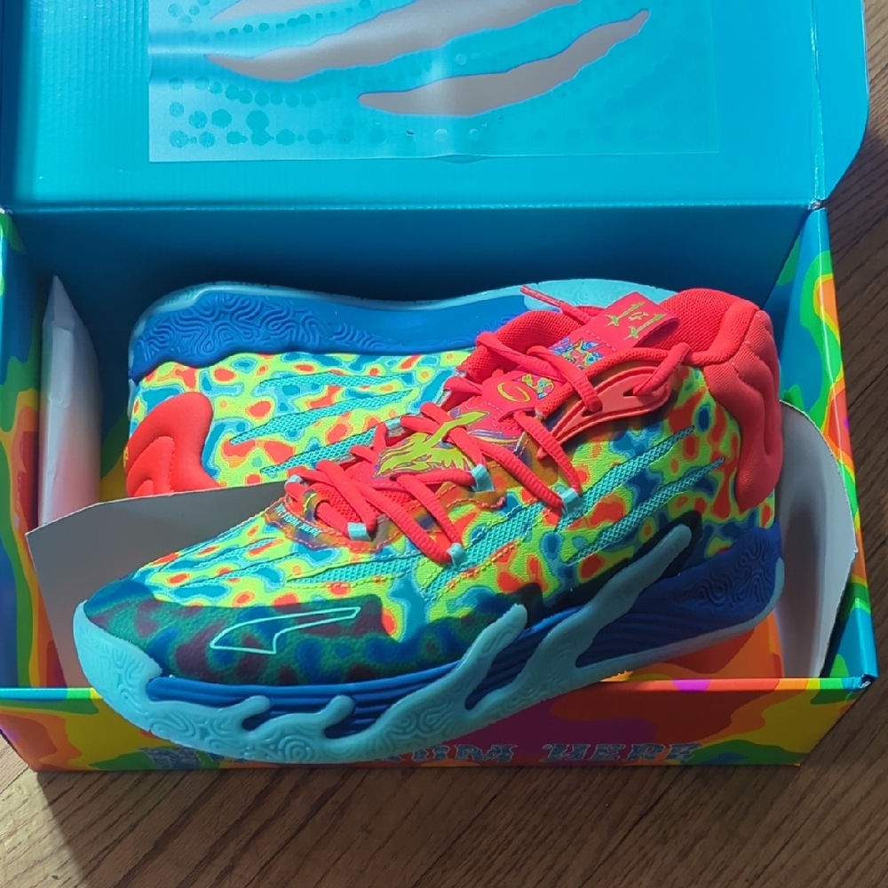 Puma Lamelo Ball MB.03 - GUTTERMELO - Men's Size 10.5 ( 379231 01 )